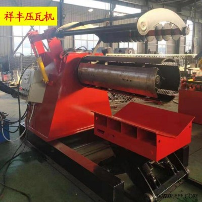 鋁板液壓開卷機 液壓開卷機 自動開卷收卷機設備 祥豐壓瓦機