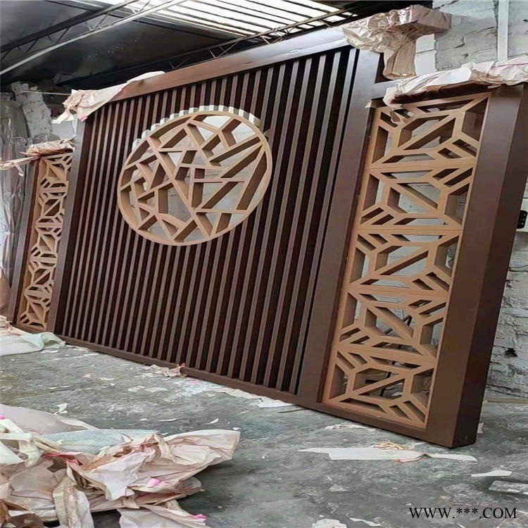 玄關(guān)隔斷鋁屏風(fēng)  鋁板雕刻鋁屏風(fēng) 型材焊接鋁花格 廠家價(jià)格