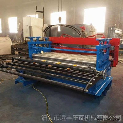 運豐 彩鋼平板1.5米3mm鋁板校平機 不銹鋼板精密校平機