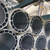 鋁管加工擠壓鋁合金鋁管圓管 厚壁薄壁無縫切割吊頂型材圓管