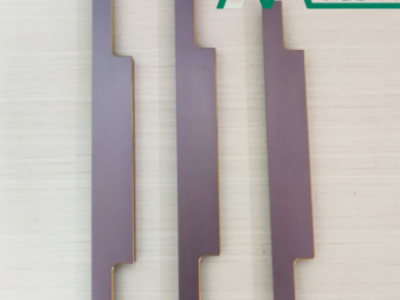 卡板拇指款亞克力封邊拉手櫥柜衣柜門拉手開槽款銑型把手定做批發(fā)