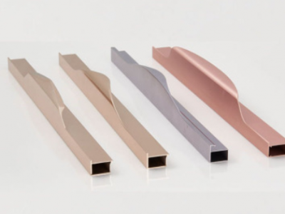 晶鋼門銑型拉手鋁型材櫥柜拉手拋光氧化全鋁拉手家具鋁材廠家定制