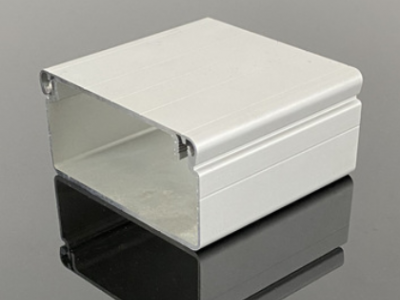 工業(yè)鋁型材廠家直供開(kāi)模定制銀白噴砂氧化免費(fèi)拿樣4080鋁合金線槽