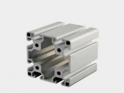 廠家供應 國標8080工業鋁型材圍欄 流水線工作臺 展架框架定制