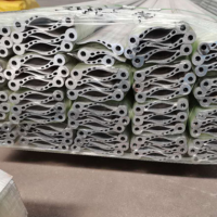 加工定制非標鋁型材 定做工業建筑鋁型材 開模擠壓流水線鋁型材