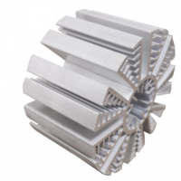 開模定制 散熱器鋁型材 鋁合金散熱器擠壓 CNC加工 鋁型材