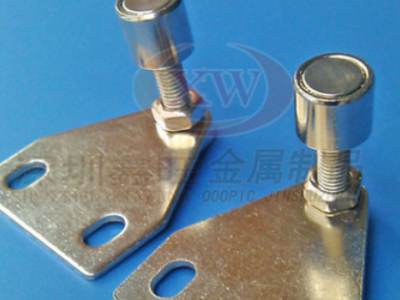 可調(diào)門(mén)吸 門(mén)踫 門(mén)阻 強(qiáng)力磁鐵 加厚三角片鋁型材專用配件