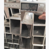 開模定做各種方管型材60*40*2表面陽極氧化建筑工業鋁型材鋁方管