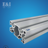 工業(yè)鋁型材廠家現(xiàn)貨4080C 歐標鋁合金型材工業(yè)6063-T5銀白 氧化鋁