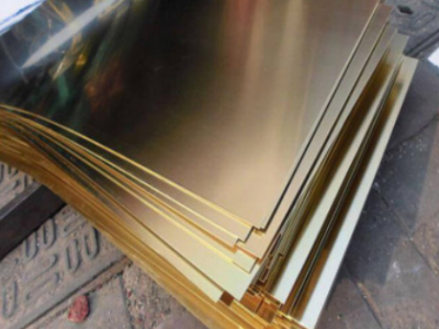 H62黃銅板板材黃銅片雕刻銅板0.8/1/1.5/2/3/4/5mm加工零切