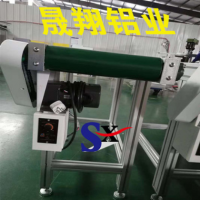 工業鋁型材流水線輸送機皮帶線鋁合金輸送線國標歐標鋁型材框架