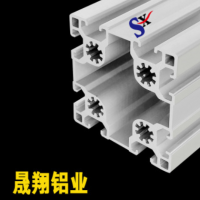 現貨供應鋁型材鋁擠壓型材大型重型工業鋁型材框架流水線歐標9090