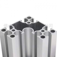 8840轉彎鋁合金型材 半圓弧R鋁材批發鋁合金型材流水線鋁型材