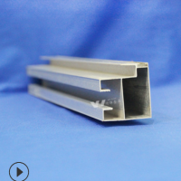 佛山鋁型材擠壓擠出門窗料推拉平開斷橋門窗料幕墻鋁型材開模定制