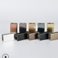 佛山鋁型材開模擠壓擠出加工定做 彩色陽極氧化電泳噴涂表面處理