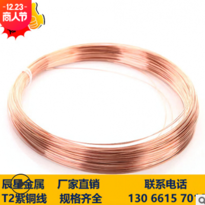 廠家直銷C1100紫銅線 T2紫銅線 批發(fā)紫銅線紫銅棒無(wú)氧紫銅線